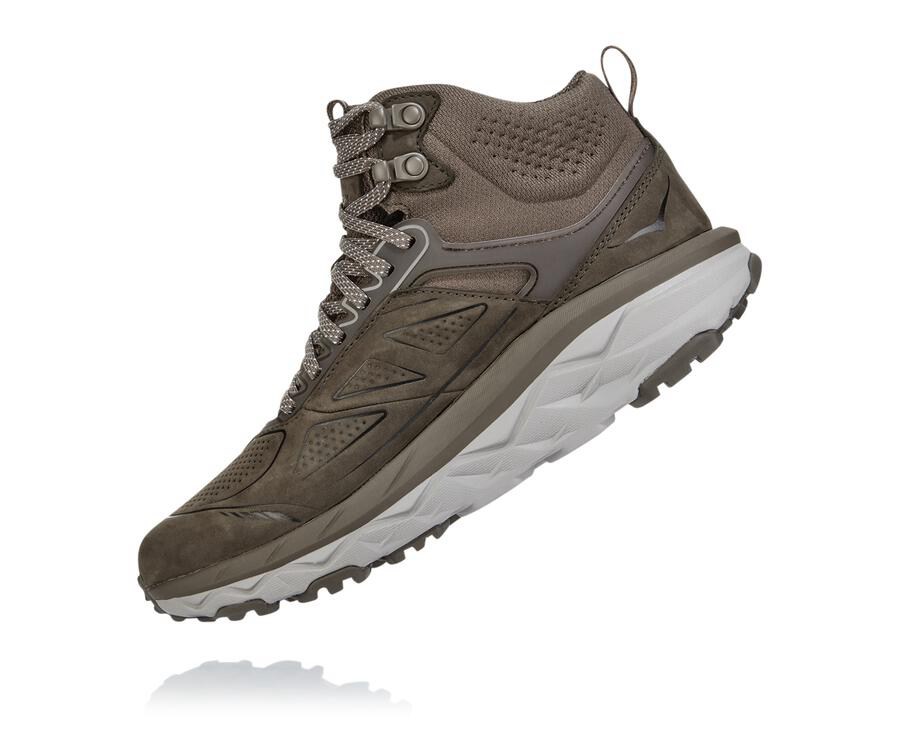 Botas De Montaña Hoka One One Mujer - Challenger Mid Gore-Tex - Marrones - ANW576143